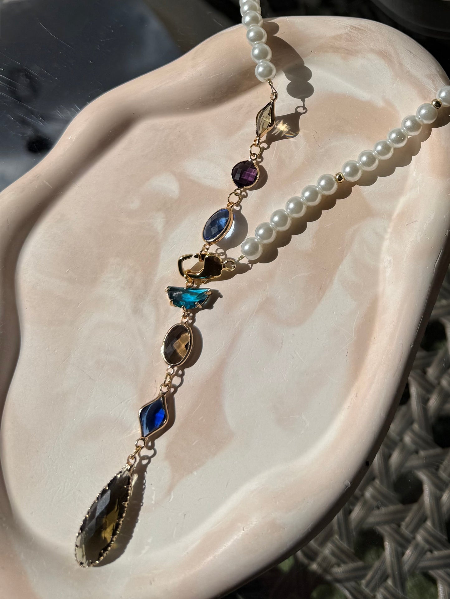 Pearls & crystals Necklace