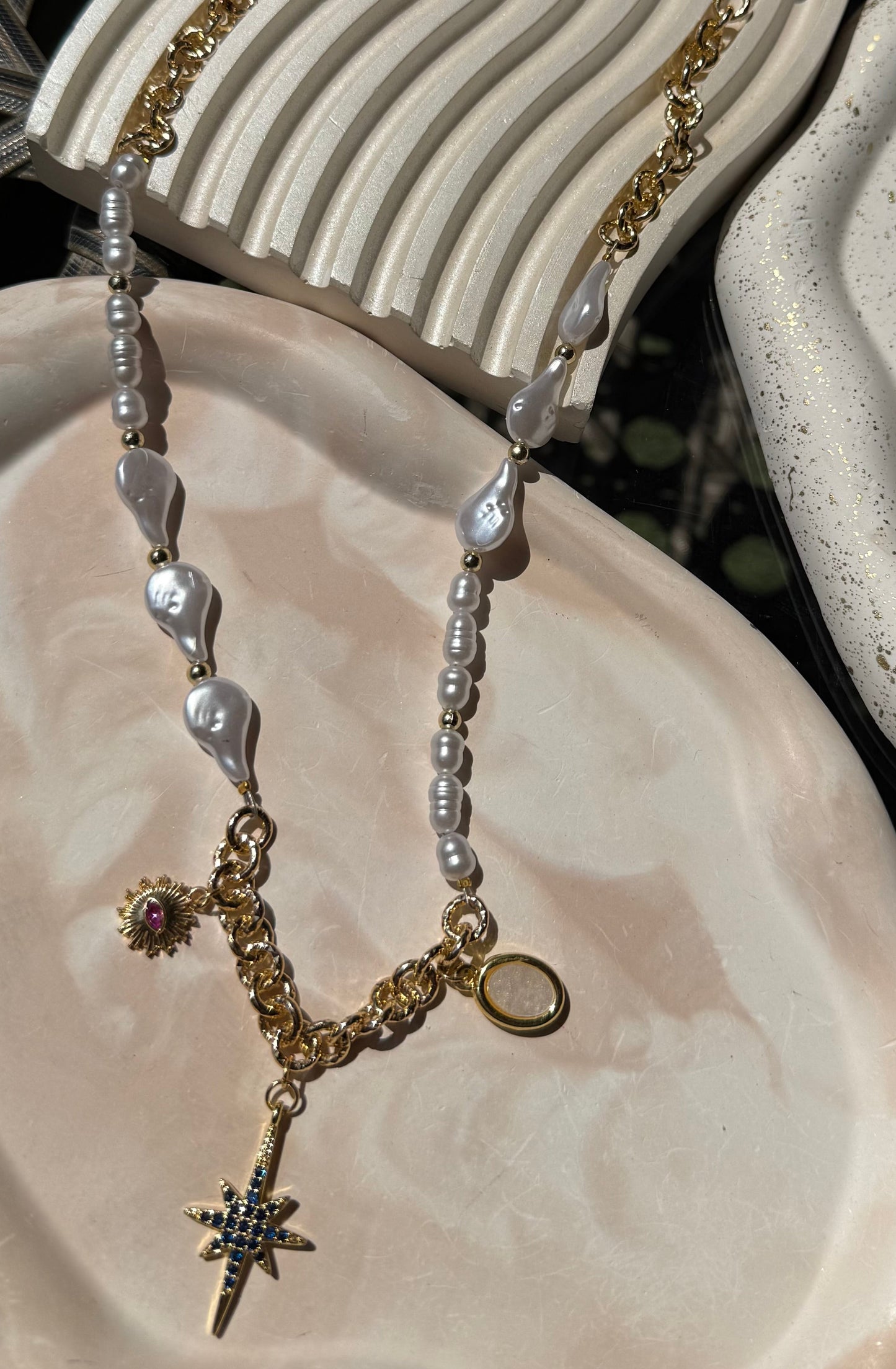 Star Pearls Necklace