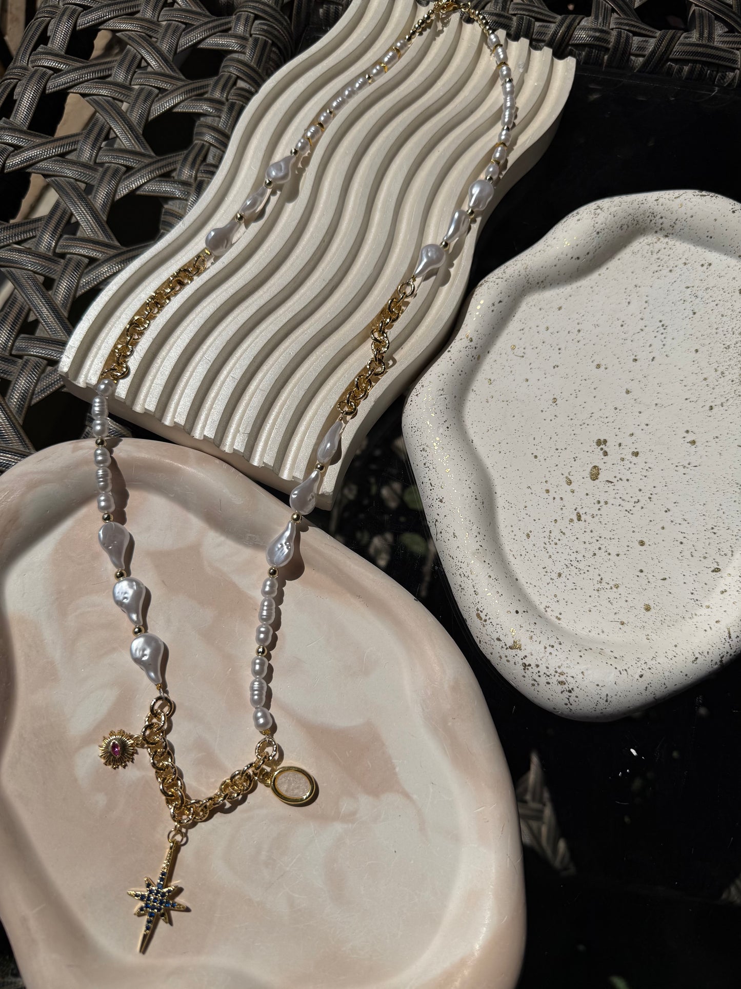 Star Pearls Necklace
