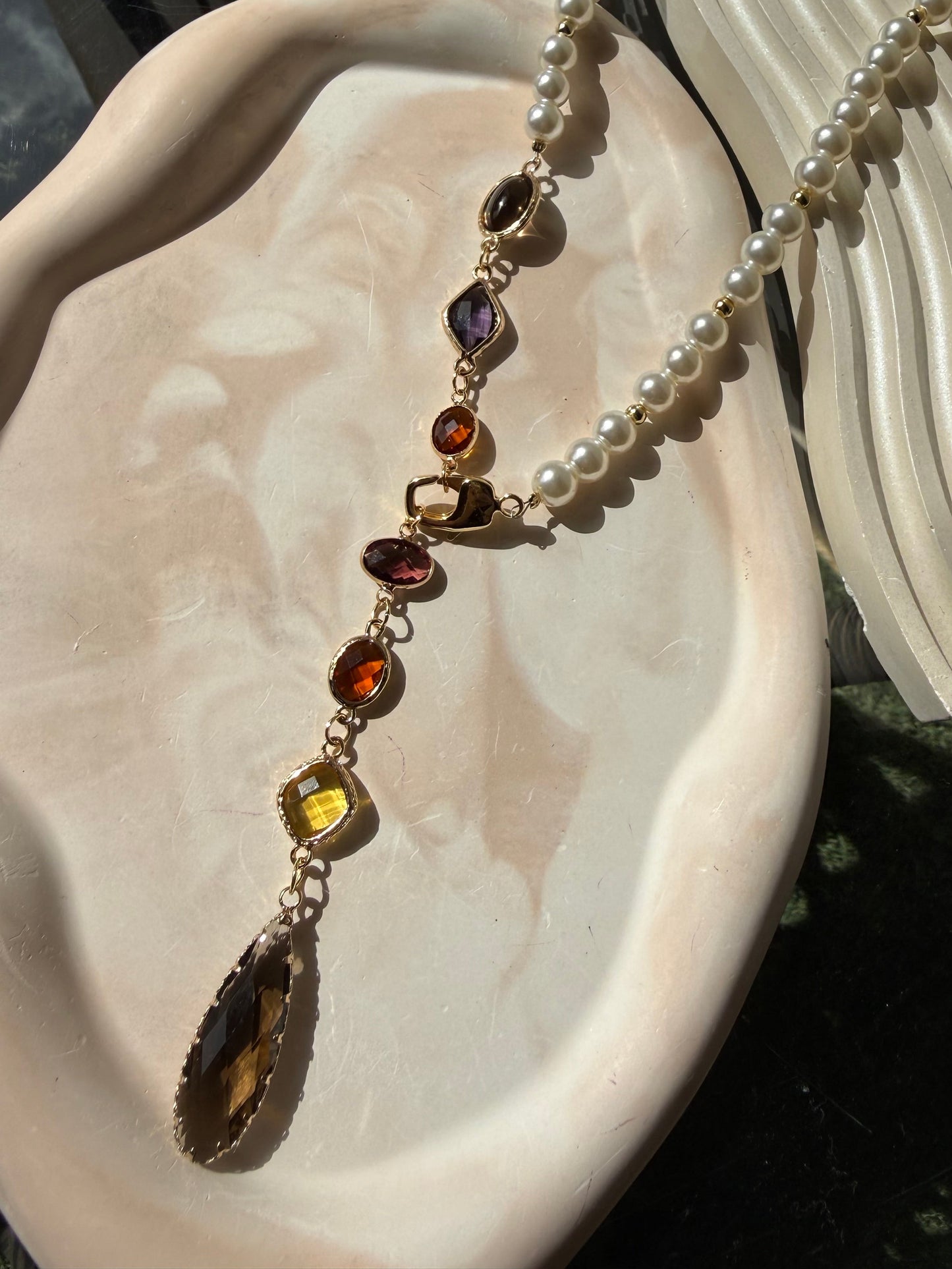 Pearls & crystals Necklace