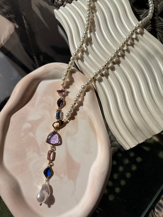 Pearls & crystals Necklace