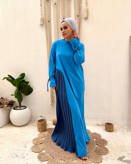 Into the flow Turqoise dress