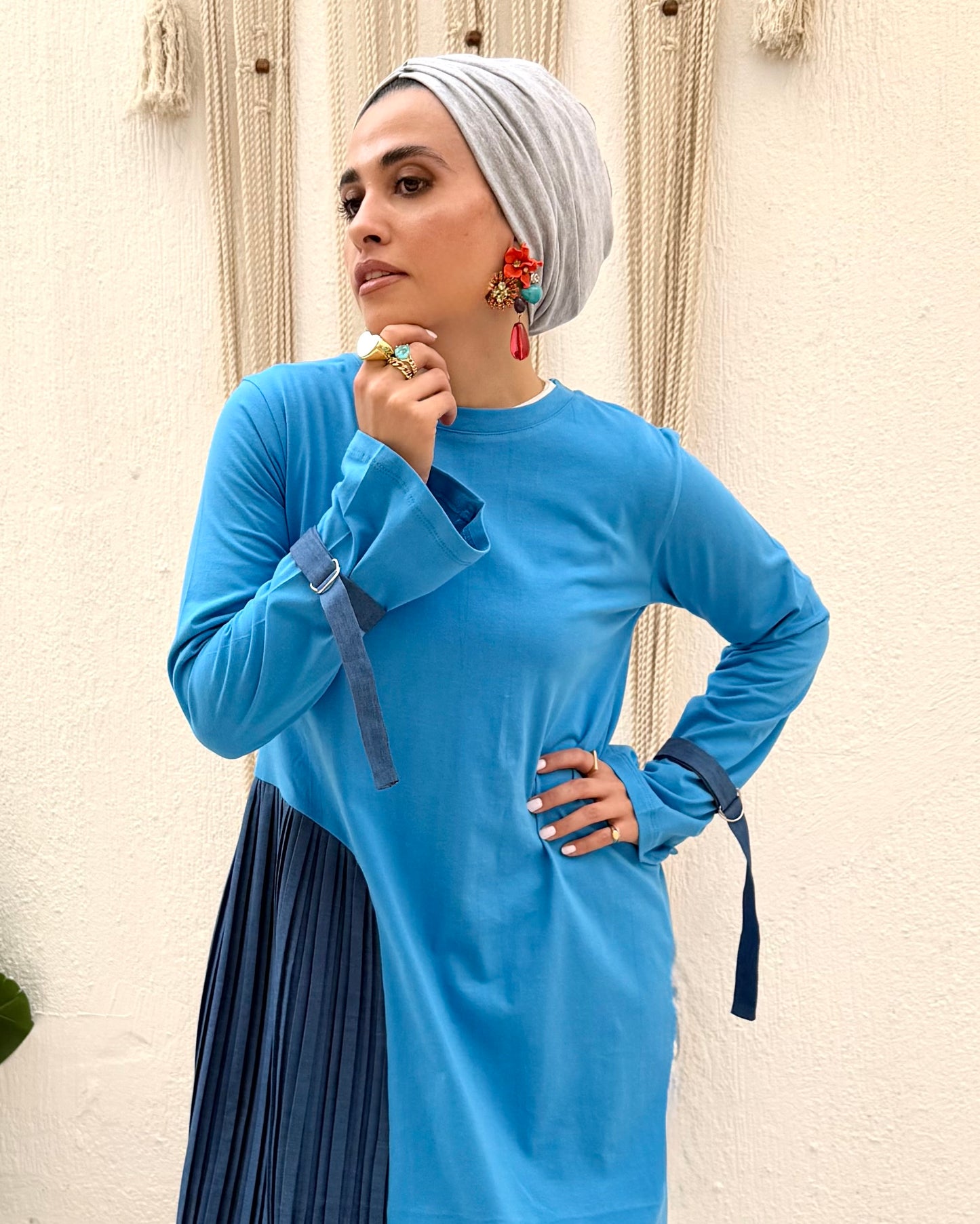 Into the flow Turqoise dress