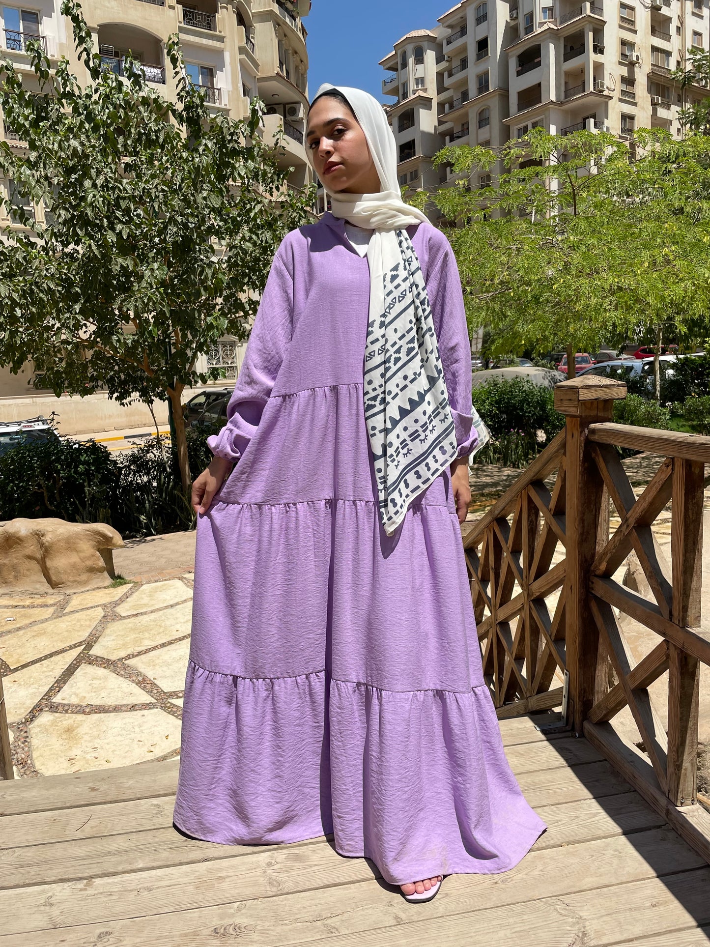 Lavender dress