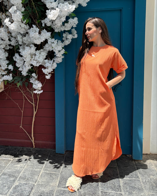 To Go dress Orange